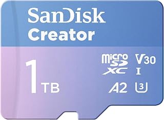 SanDisk 1TB Creator microS Card UHS-I with AdapterUp…