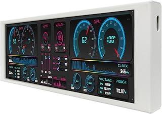 VSDISPLAY 6.86 Inch Computer Temp LCD Monitor 1280x480…