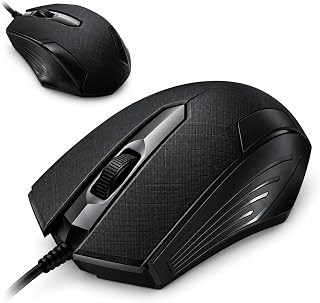 Compare Comfortable Wired Computer Mouse with Optical Tracking for Daily Desk Work at KSA Price