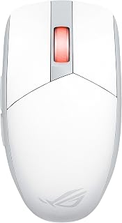 Compare ASUS ROG Strix Impact III Wireless White Gaming Mouse  Optical Sensor ROG AimPoint, ROG SpeedNova Wireless, Bluetooth, Long Battery Life, ROG Omni Receiver: Keyboard and Mouse with a Dongle, White at KSA Price