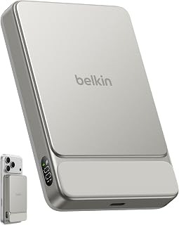 Belkin UltraCharge Magnetic Power Bank 10000mAh, USB-C…