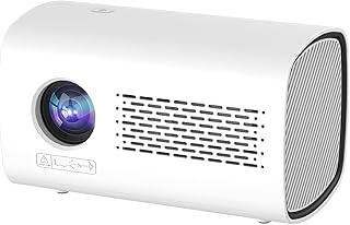 Compare Mini Projector 720P Home Theater with WiFi6 Support 150in Display Same Screen Technique Movie Projector Auto Focus Keystone Function Builtin Speaker with Multe Ports Support Computer DOOMUN at KSA Price