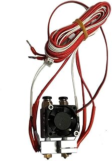 Compare 1 Set hot end Dual Extruder 12V24V Remote Full Kits 0.4mm 1.75mm Double Head MultiExtrusion for 3D Printer 3D Printing Accessories Size : 24V at KSA Price