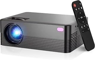 Mini Portable Projector with Wifi and Bluetooth, Native…