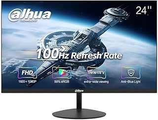 Compare Dahua LM24A200Y 24Inch VA Full HD 1080p 100Hz Borderless Monitor with HDMI, VGA, AntiBlue Light – 3 Years Dahua Manufacturer Warranty at KSA Price