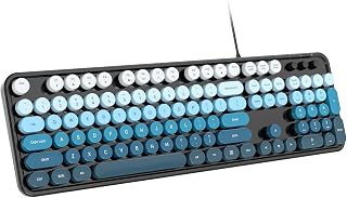 Dilter Wired Computer Keyboard, 104 Keys Full Size…