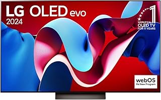 65 Inch LG OLED evo C4 4K Smart TV…