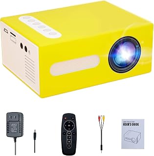 BEdaw Mini Projector with WiFi and Bluetooth,1080p…