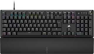 Compare CORSAIR K70 CORE RGB Mechanical Wired Gaming Keyboard with Palmrest  PreLubed MLX Red Linear Switches, SOCD, ABS Painted Keycaps, Noise Reduction, Media Control Dial, QWERTY UK  at KSA Price