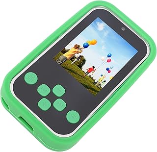 Compare Fun Dinosaur Design Smart Phone with 1080P HD Cameras, 312 Year Olds, Compact Size and Lightweight ABS Silicone Material Green at KSA Price