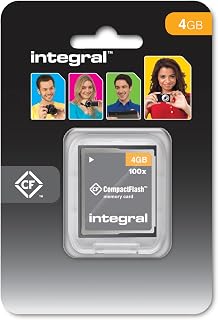 Compare Integral 4GB CompactFlash Card Designed for the Photography Enthusiasts, Durable and Reliable at KSA Price