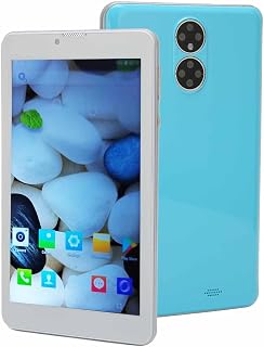 Compare Tablet 7inch for Android Tablet, 2GB RAM 32GB Storage, Octa Core CPU Processor, 1920x1080 IPS HD Touch Screen, Bluetooth, WIFI, 128GB Expand, 3000mAh, Dual Sim Dual StandbySky Blue at KSA Price