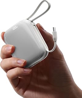 Compare TONEOF Mini Power Bank, 10000mAh Portable Charger, Light Pocket Powerbank at KSA Price