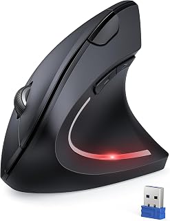 TECKNET Ergonomic Mouse, 4800 DPI Wireless Vertical…