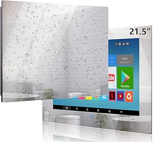 Haocrown 21.5'' Smart TV Bathroom Magic…
