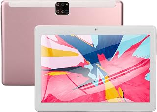 Compare Tablet for Portable Entertainment, 10.1in Tablet, 6GB RAM 128GB, 1080p HD IPS Display, Deca Cores Processor, 2.4G 5G WiFi, Android 10.0, 8800mAh,WiFi, Calling Tablet, RoseUK at KSA Price