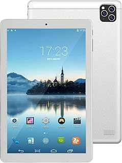 Compare Tablet 10 Inch, 2GB RAM 32GB Storage Tablet, IPS HD Display, Kids Tablet, Octa Core Processor, Front 2MP and rear 5MP, 5G WiFi, Bluetooth GPS FM, Android 10Silver at KSA Price