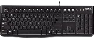 Logitech K120 Ergonomic Desktop USB Wired Keyboard