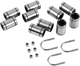 Compare 3D Printer Accessories, 10 Bearings + 3 UBolts + 6 M3 Locking Screws Kit for 3D Printer Parts Printer at KSA Price