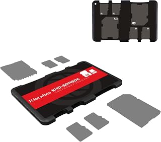 Compare Kiorafoto KHDSDMSD6 Easy Carry 4+2 Slots Slim Credit Card Size Lightweight Portable SD TF MSD Memory Card Case Storage Keeper Holder for 4 SD SDHC SDXC + 2 TF MSD Microsd Microsdhc Microsdxc Cards at KSA Price