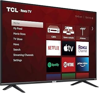Compare TCL 55" Class 4Series 4K UHD HDR Smart Roku TV – 55S435, 2021 Model at KSA Price