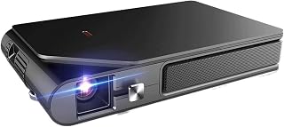 Compare BTZHY Home Office Projecter Mini Portable Projector For Cell Phone Full HD Video Proyector Outdoor Projectors Color : D5W mini projector, Size : UK plug at KSA Price