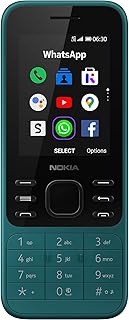 Compare Nokia 6300 4G Unlocked Dual Sim WiFi Hotspot Social Apps Google Maps and Assistant Phone Cyan Green at KSA Price