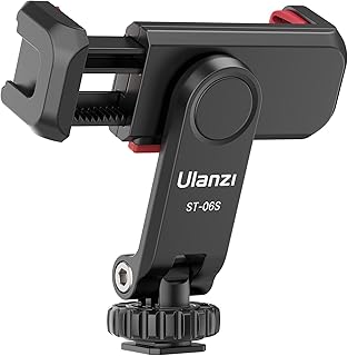 ULANZI Phone Tripod Mount ST-06S, Universal Smartphone…