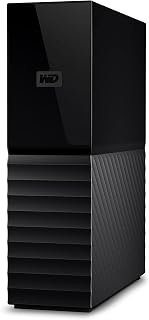Compare Western Digital My Book 22TB USB 3.2 Gen 1 desktop hard drive with password protection and backup software at KSA Price