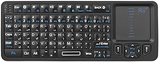 Rii [Arabic Layout] K06 Mini Bluetooth Keyboard…