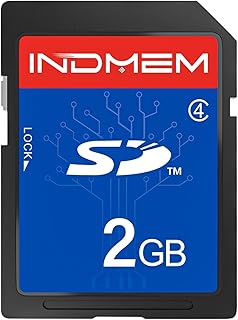 INDMEM SD Card 2GB Class 4 Flash Memory Card…