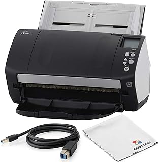 Compare Fujitsu FI7160 Scanner Bundle for Office, Fast Photo Scanner, Document & Receipt Scanner, Photo Scanners for Old Pictures to Digital Fast, Computer Scanners, Desktop Scanner Renewed at KSA Price