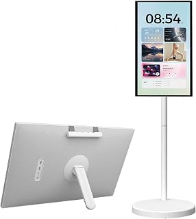 VLH 27 Inch Smart Portable TV on Wheels,…