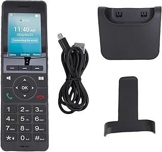Compare 4G LTE Cordless Phone with SIM Card and SIP Accounts, 2.4in Color Screen, Wi Fi BT, 16H Talk Time Advanced Noise Cancellation,Waterproof Dustproof DropResist, Family Phone at KSA Price
