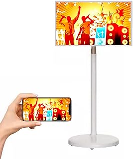 Compare 32 Inch Smart Touch Screen TV,Portable Rotary Advertising Machine,8gb Ram + 128gb Rom, WiFi6,Bluetooth 5.0, Support Bluetooth, Touch, Voice at KSA Price