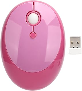 Compare Cute Wireless Mouse,2.4G Plug and play DPI 80012001600 Computer Mice,with USB Receiver,for Desktops Laptops Tablets Phones Smart TVsPink at KSA Price