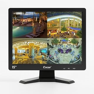 15" Professional CCTV Monitor VGA HDMI AV…