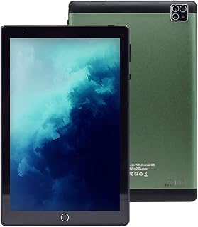 Compare FOOJO 8 Inch Tablet, 8Core Processor, Long Battery Life 3000 Mah, HD Android Tablet  2G DDR Memory + 32G EMMC Memory, BluetoothWiFiDual Card 4G Call Learning Tablet,Green Color : Green at KSA Price