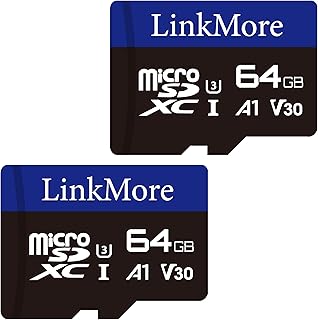 LinkMore XV13 64GB (2pack) MicroSD Memory Card, MicroSDXC…