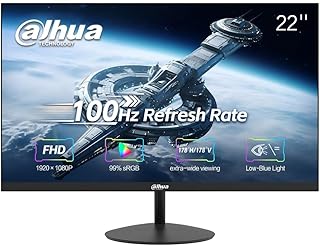 Dahua 22-Inch VA Full HD 1080p 100Hz Borderless…