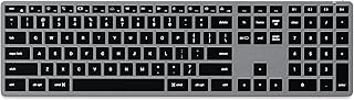 Compare Satechi Slim X3 Bluetooth Backlit Keyboard with Numeric Keypad – Illuminated Keys & MultiDevice Sync – Compatible with MacBook ProAir 2020, 2020 iMac, 2020 Mac Mini, 2012 & Newer Mac Devices at KSA Price