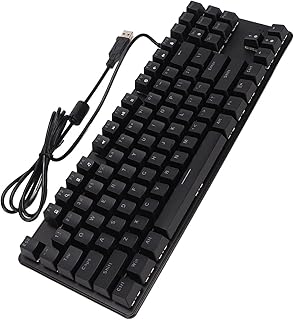 GOWENIC Mechanical Gaming Keyboard, Blue Switch Mechanical…