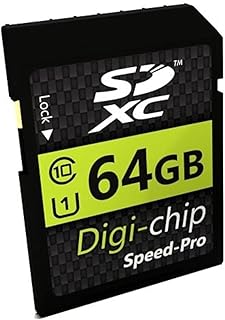 64GB SDXC Class 10 Memory Card - High Speed…
