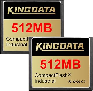 Compare Industrial Compact Flash Memory Card 2pack 512MB FAT16 Type I for Industrial Equipment Vintage Digital Cameras at KSA Price