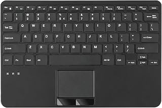 Perixx PERIBOARD-725 Wireless Keyboard with Touchpad…