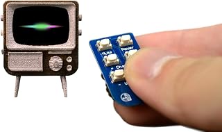 Compare TinyTV DIY Kit – Build Your Own PalmSized Mini TV 3DPrinted, MicroSD Video Playback, Remote, No Soldering at KSA Price
