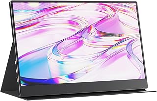 Compare Eacam 15Inch Portable Monitor FHD1080P IPS Gaming Monitor Builtin Dual Speakers 170° Wide View External Display for LaptopPCSmartphones at KSA Price