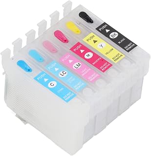 Ink Cartridge 6 Colors Premium Refill Ink…