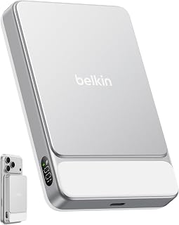 Compare Belkin UltraCharge Magnetic Power Bank 10000mAh, USBC  White at KSA Price