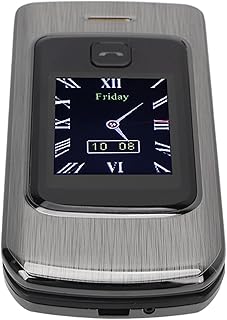 2G Unlocked Senior Flip Cell Phone, 4800mAh Big…